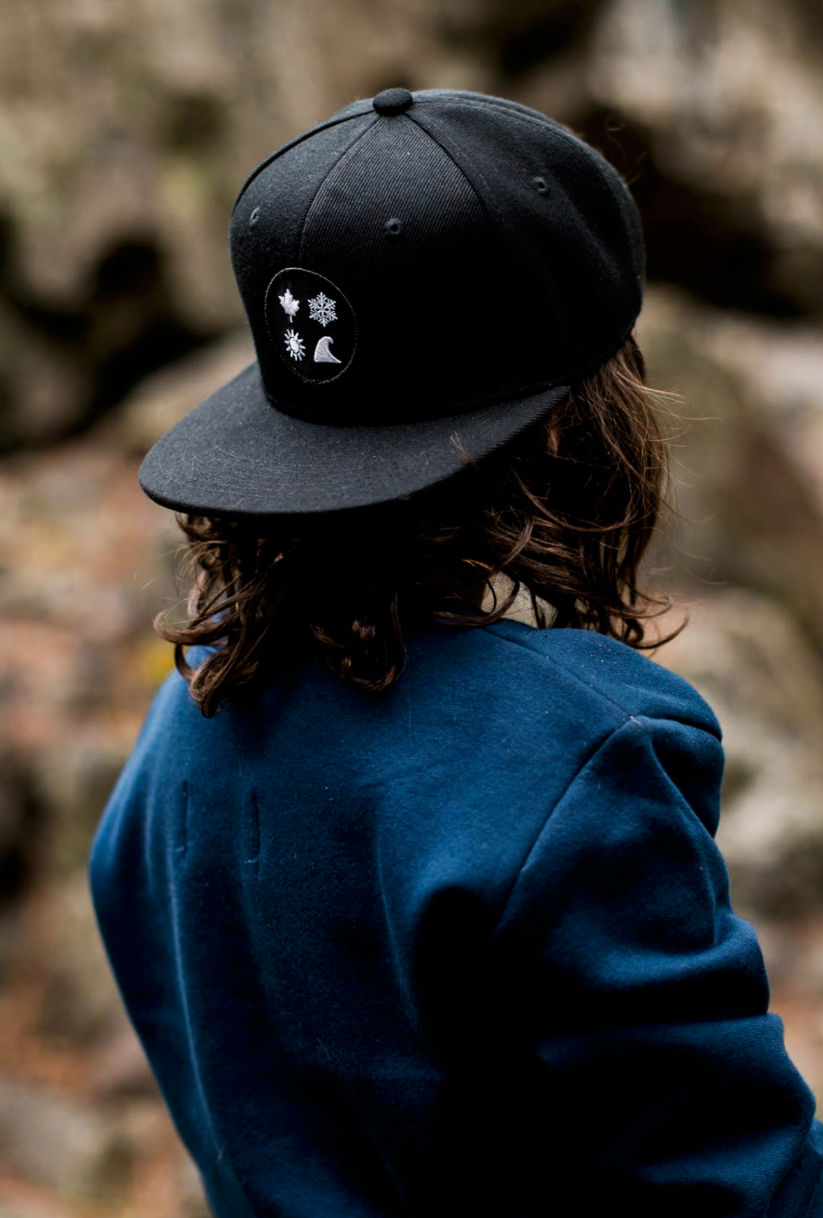 4 Icon Youth Black Snapback – OKANAGAN LIFESTYLE APPAREL