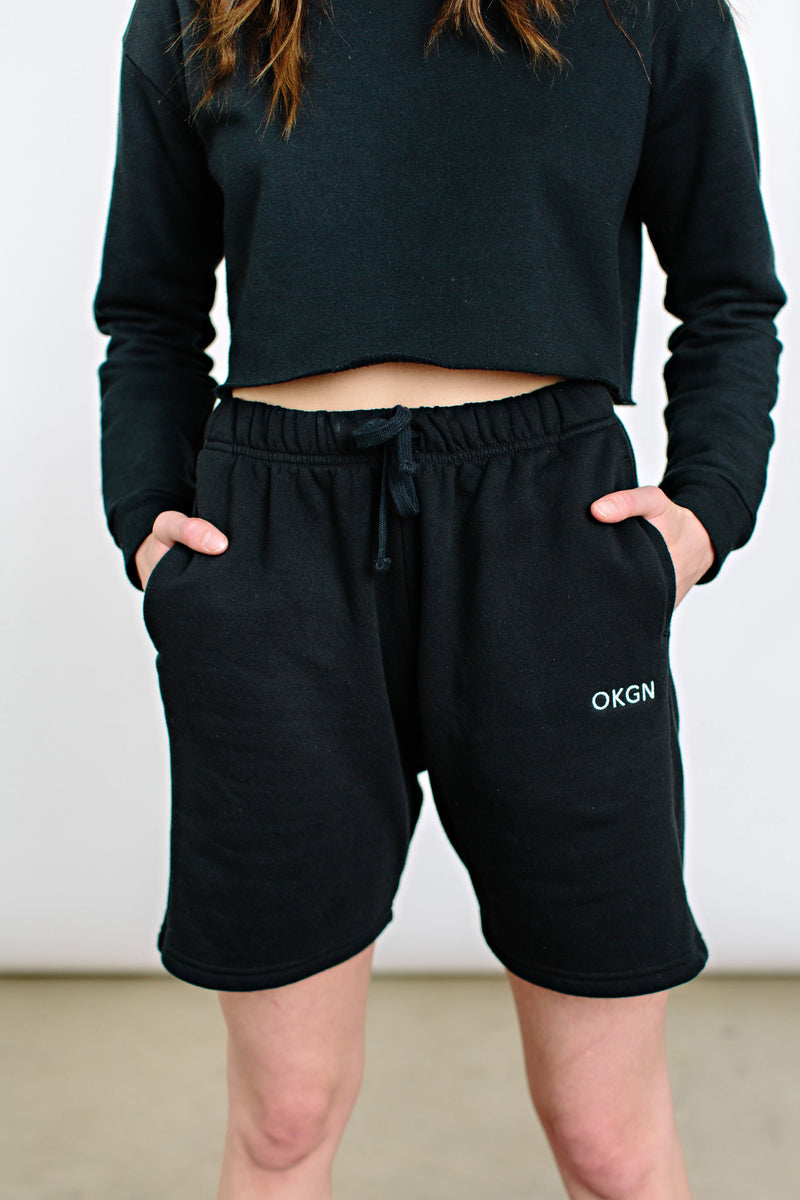 OKGN Cropped Hoodie