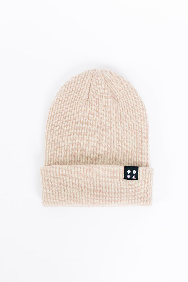 Our favourite beanie made to keep you warm and cozy. Built with quality in mind and for all 4 seasons. Snug fit, available in beige and black.