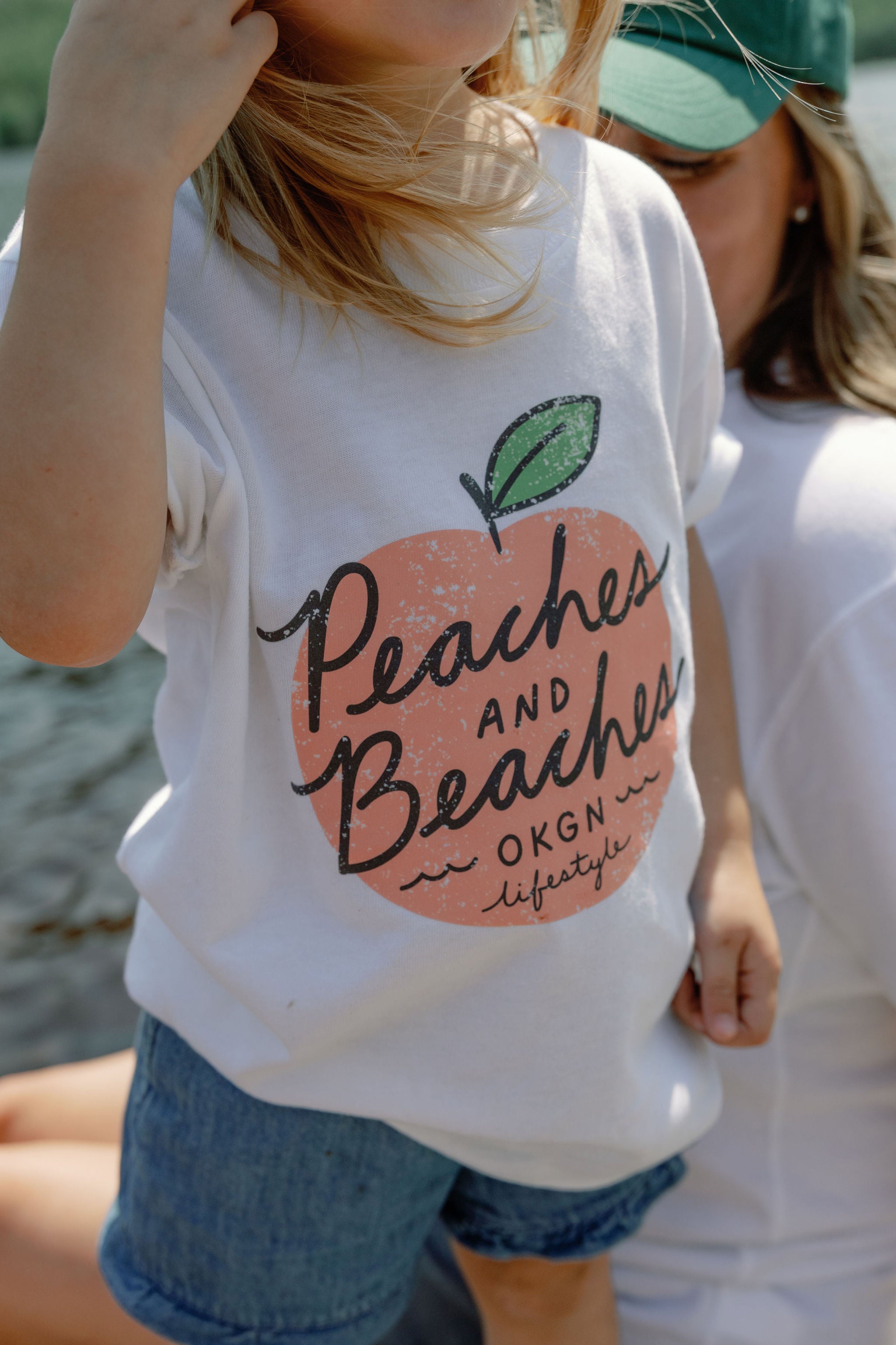 Youth Peaches & Beaches Tee-1