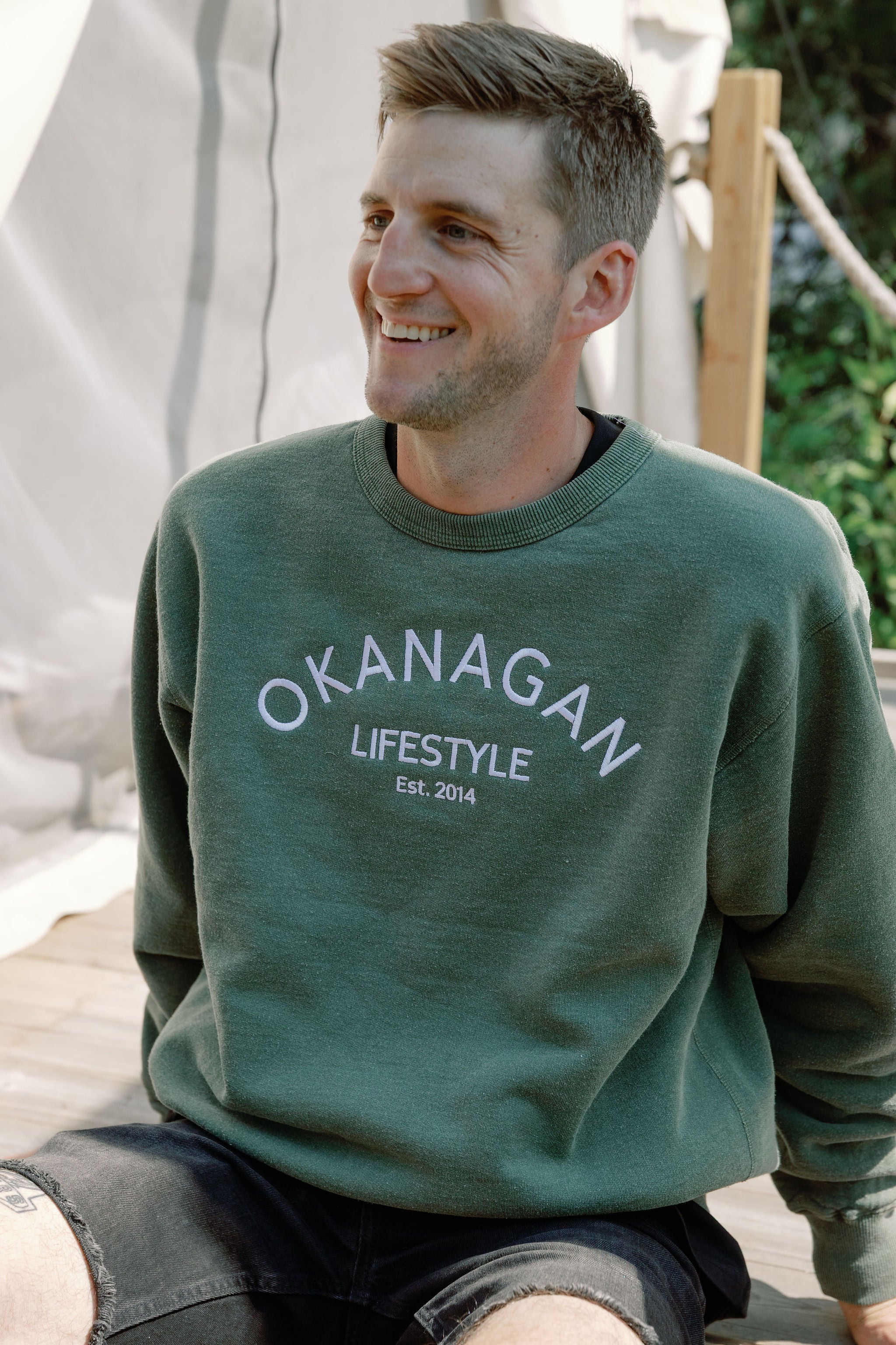 Evergreen Cannery Crewneck-1