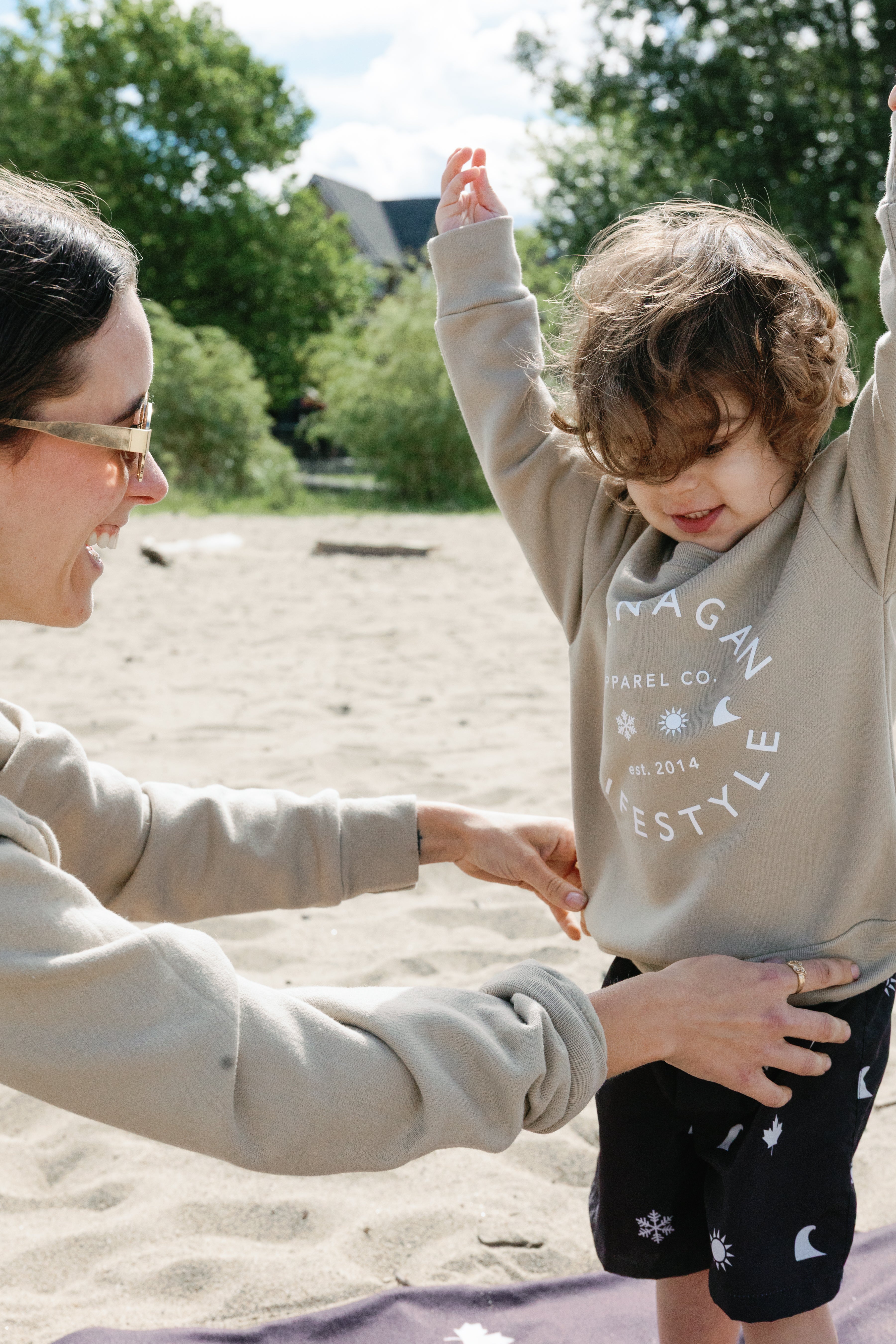 Youth Oak Classic Crewneck-3