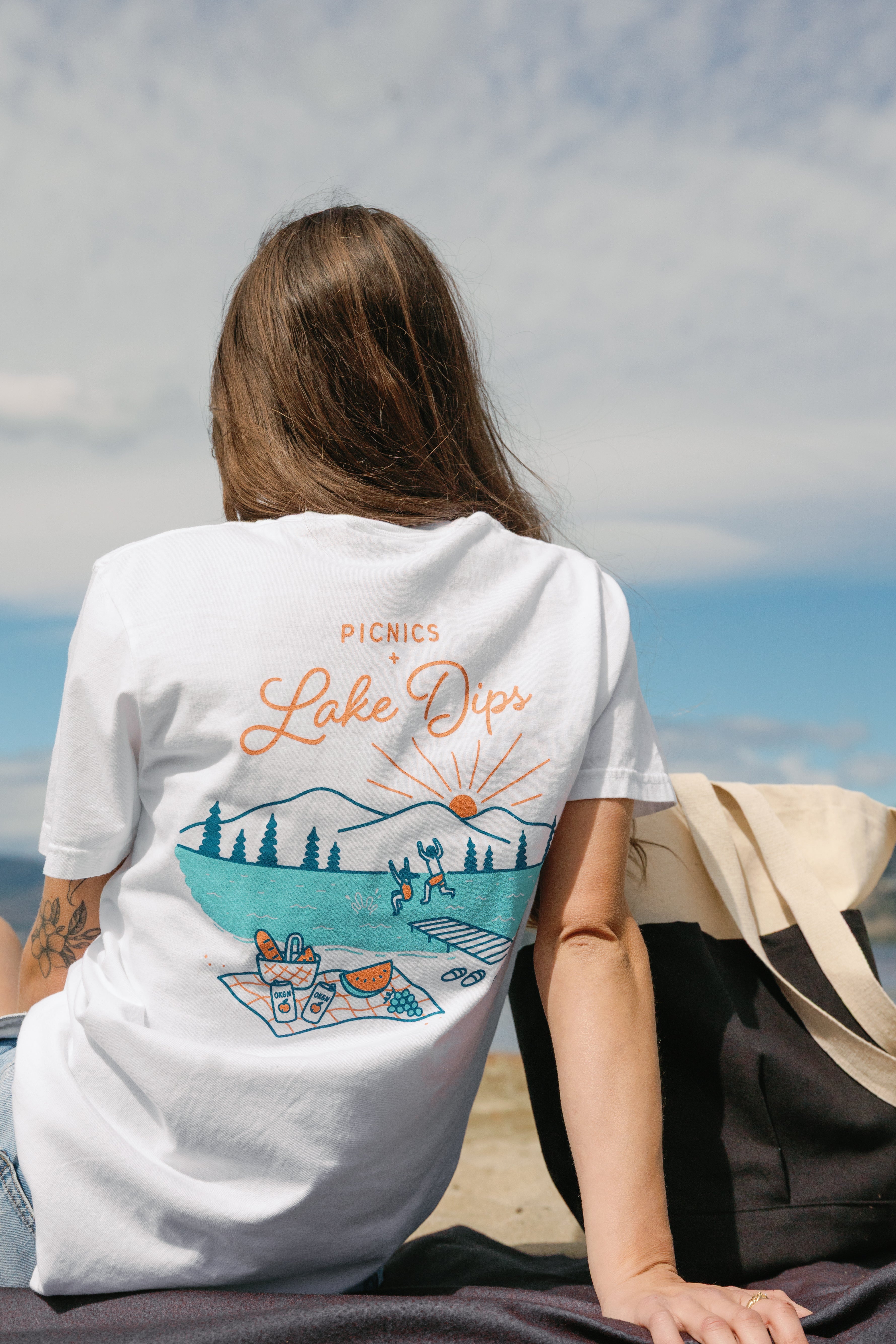 Picnics + Lake Dips Tee