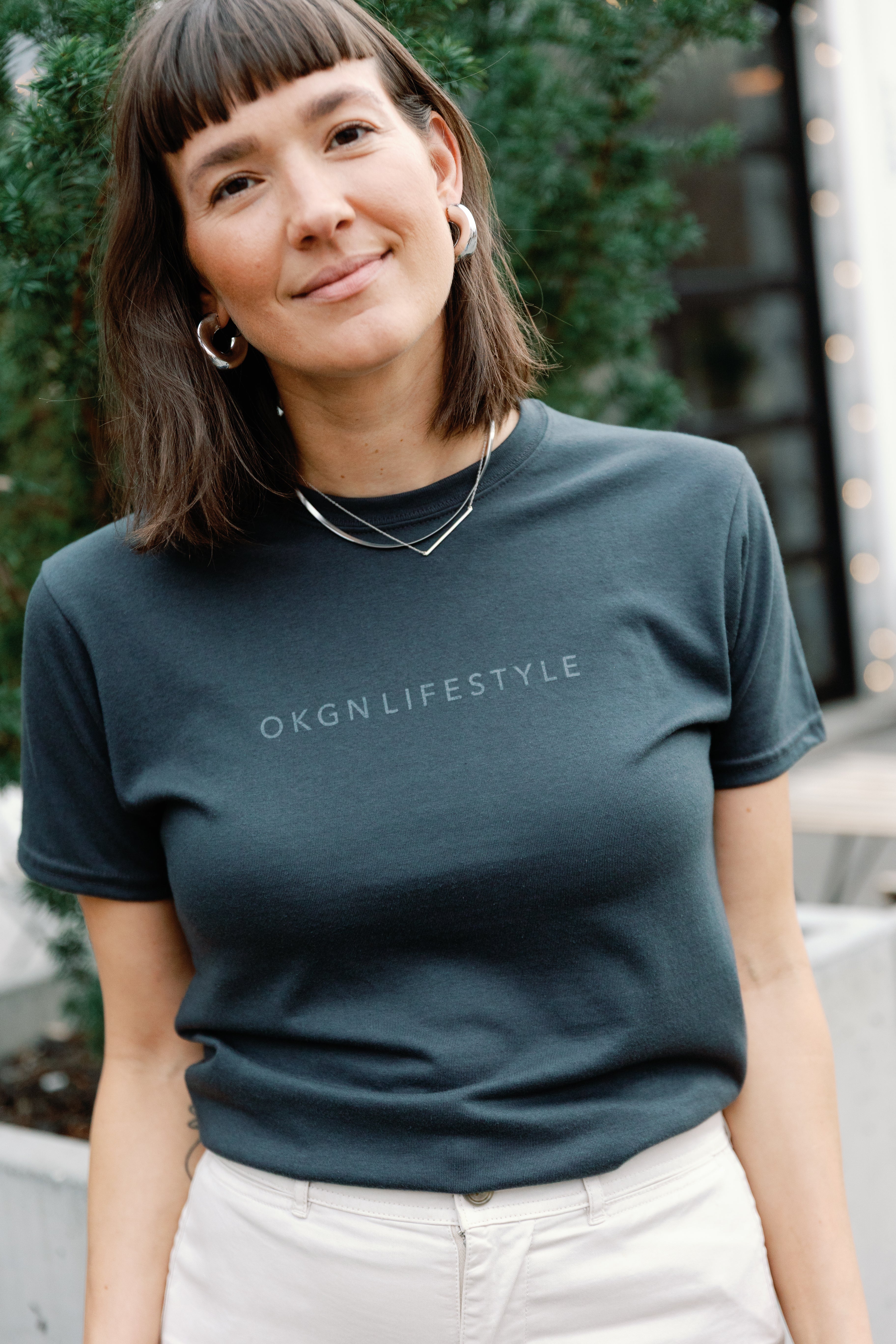 Charcoal OKGN LIFESTYLE Tee