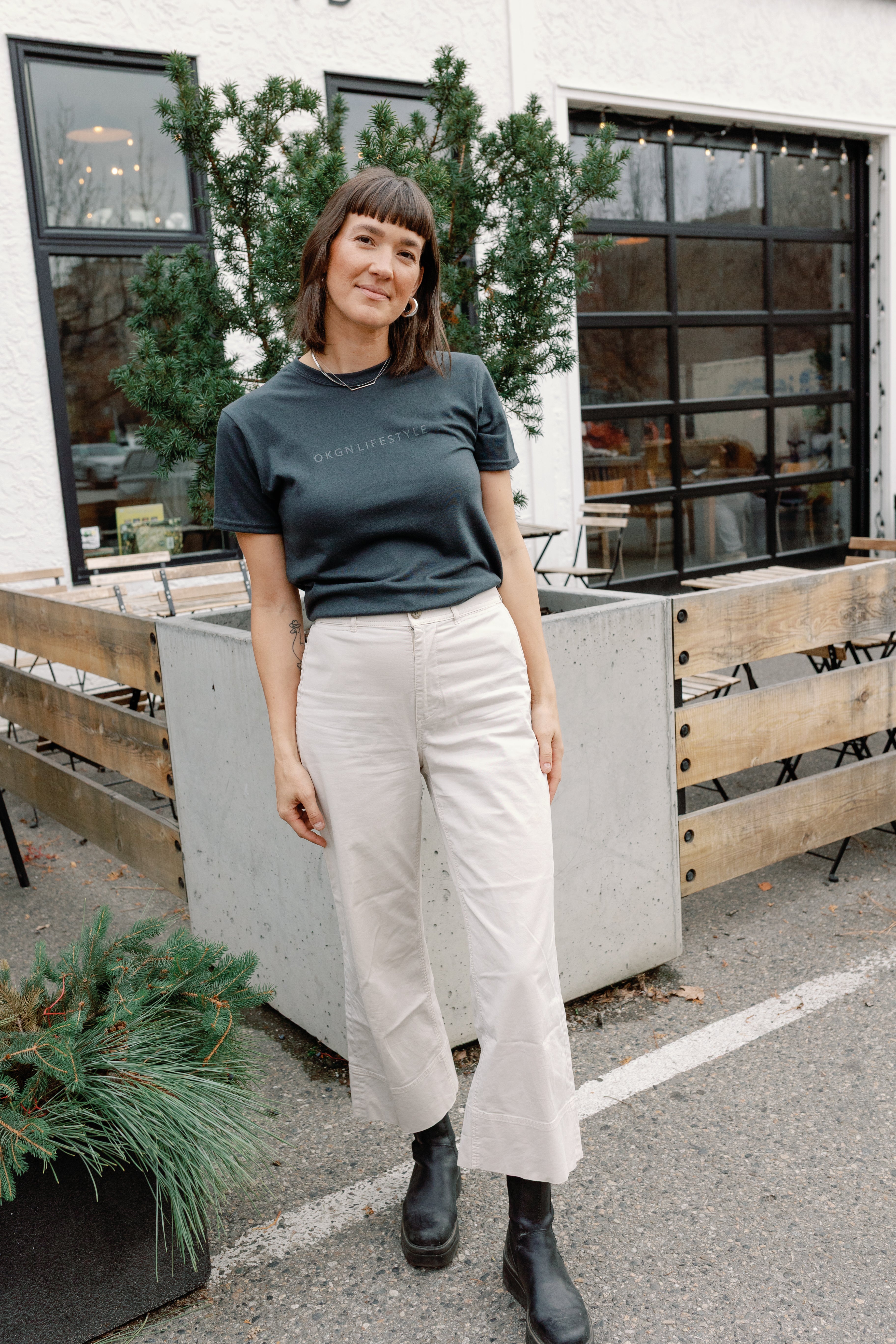 Charcoal OKGN LIFESTYLE Tee-2