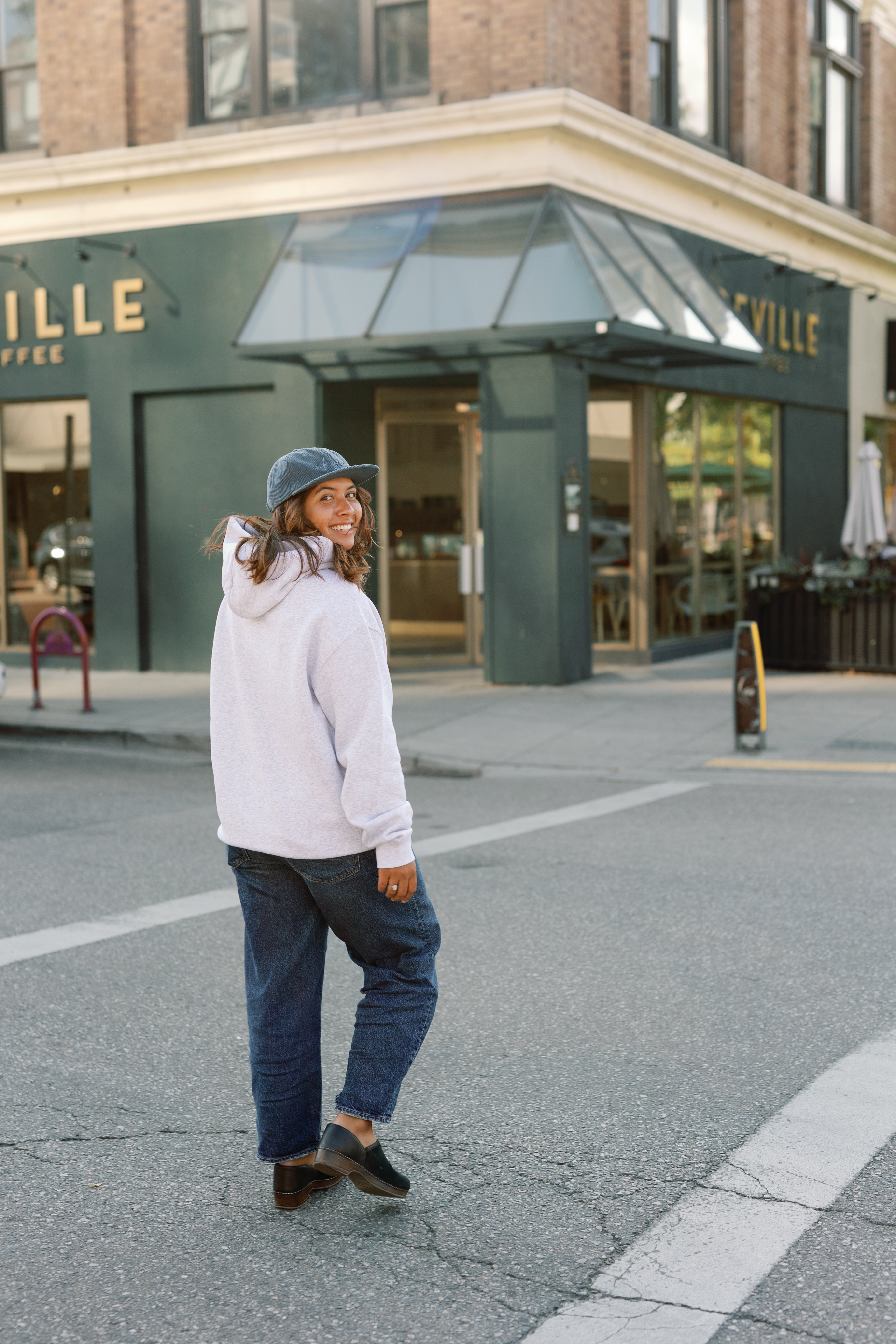 Slate Cursive Cord Cap-4