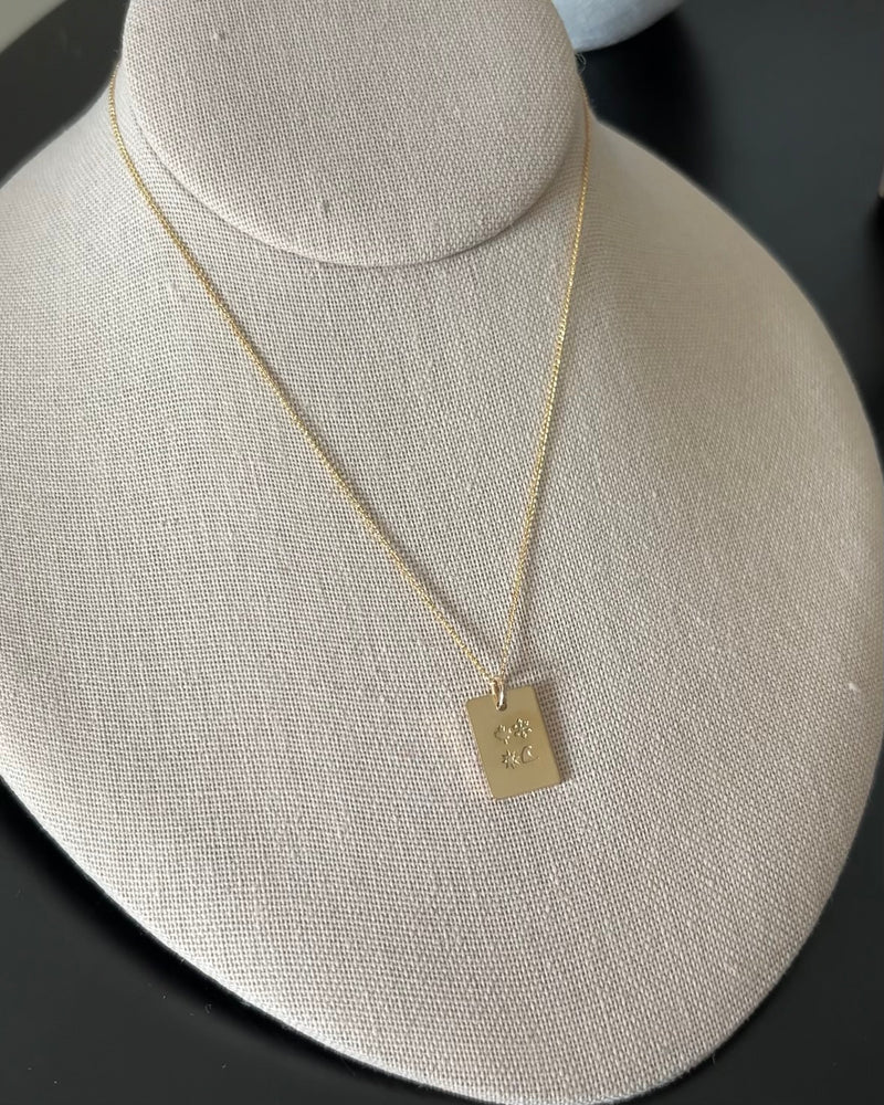 Golden Hour Pendant Necklace