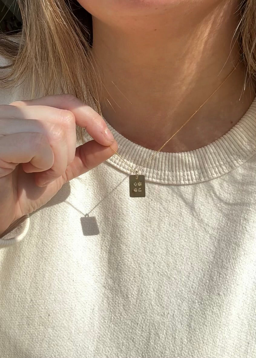 Golden Hour Pendant Necklace-2