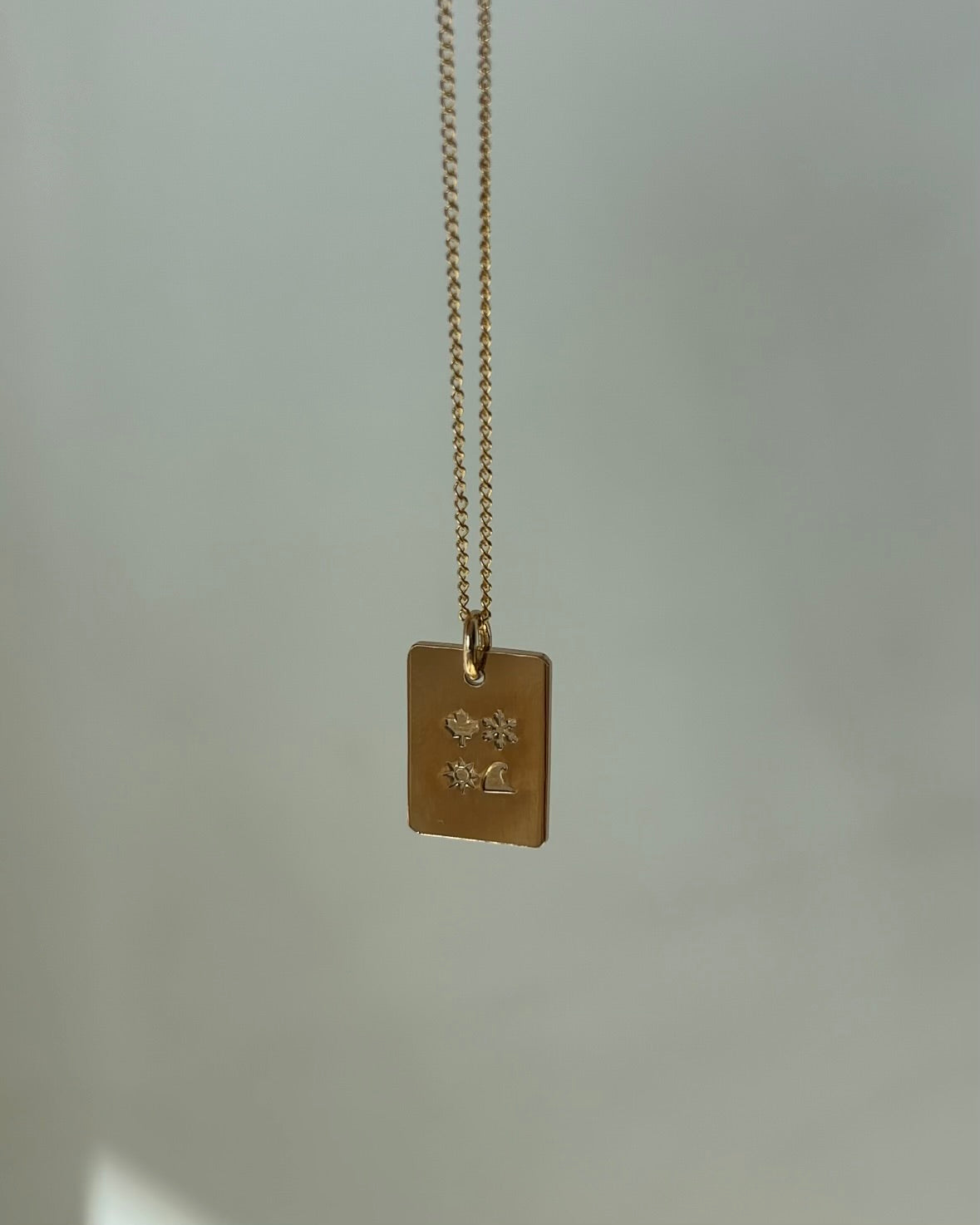 Golden Hour Pendant Necklace-3