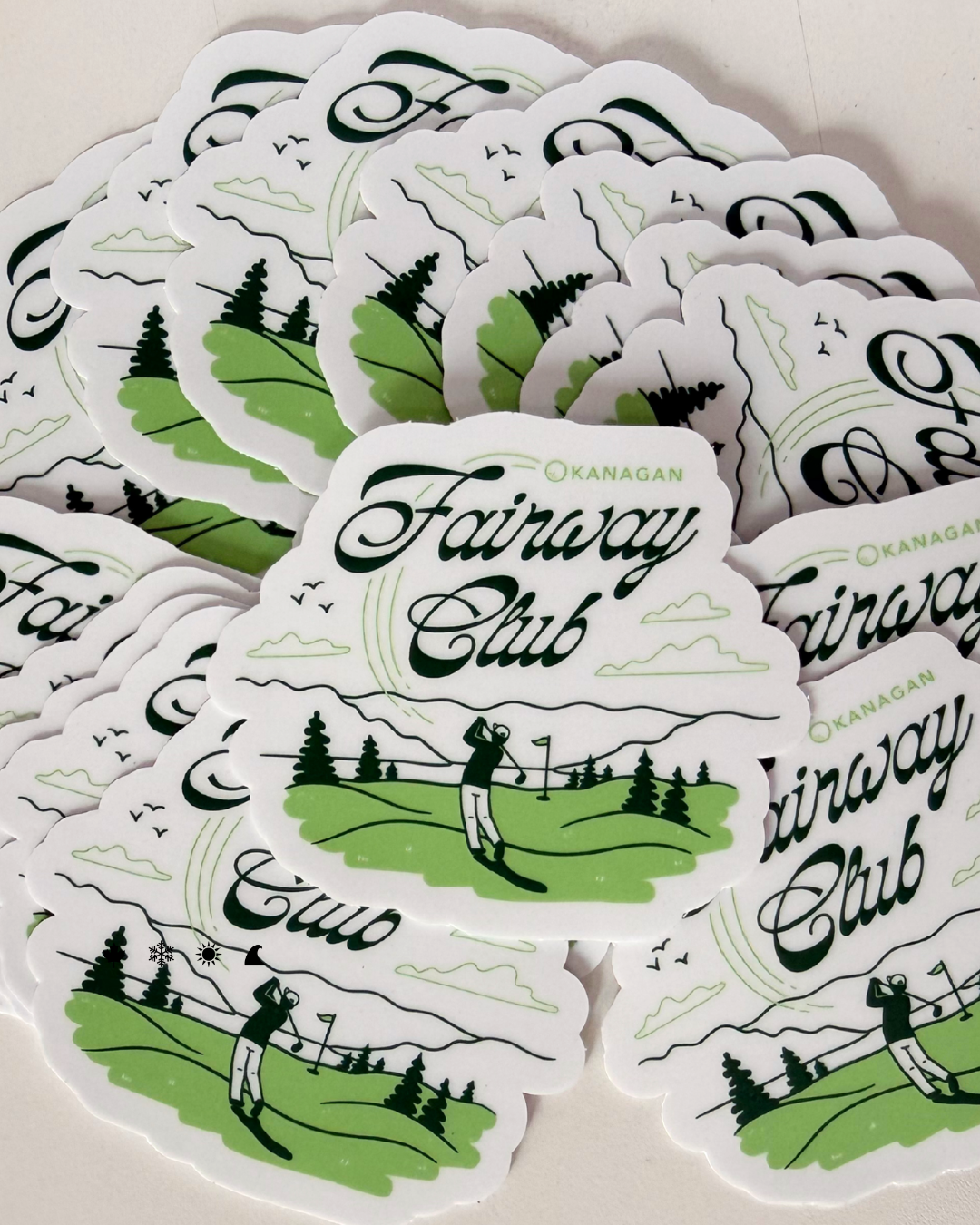 Okanagan Fairway Club Sticker