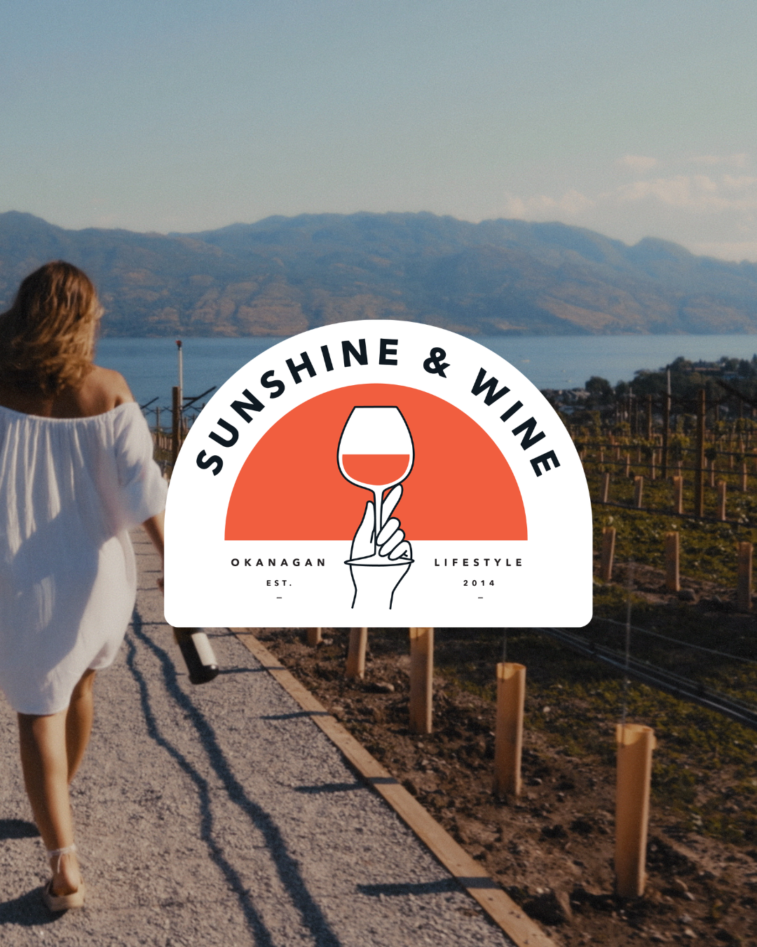 Sunshine & Wine Sticker-1
