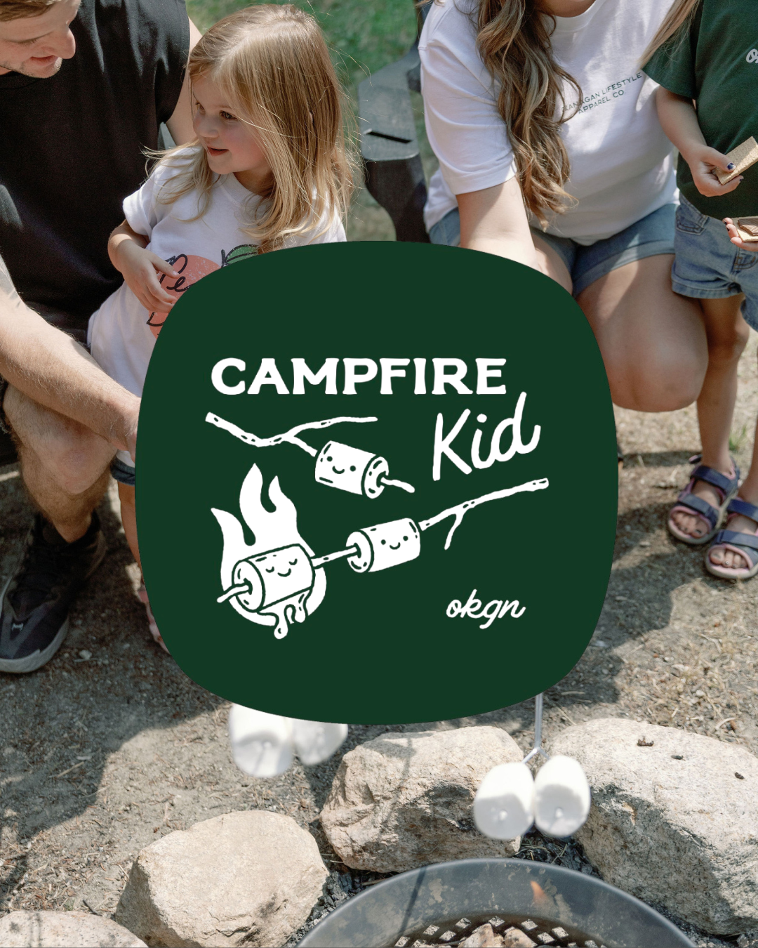 Campfire Sticker