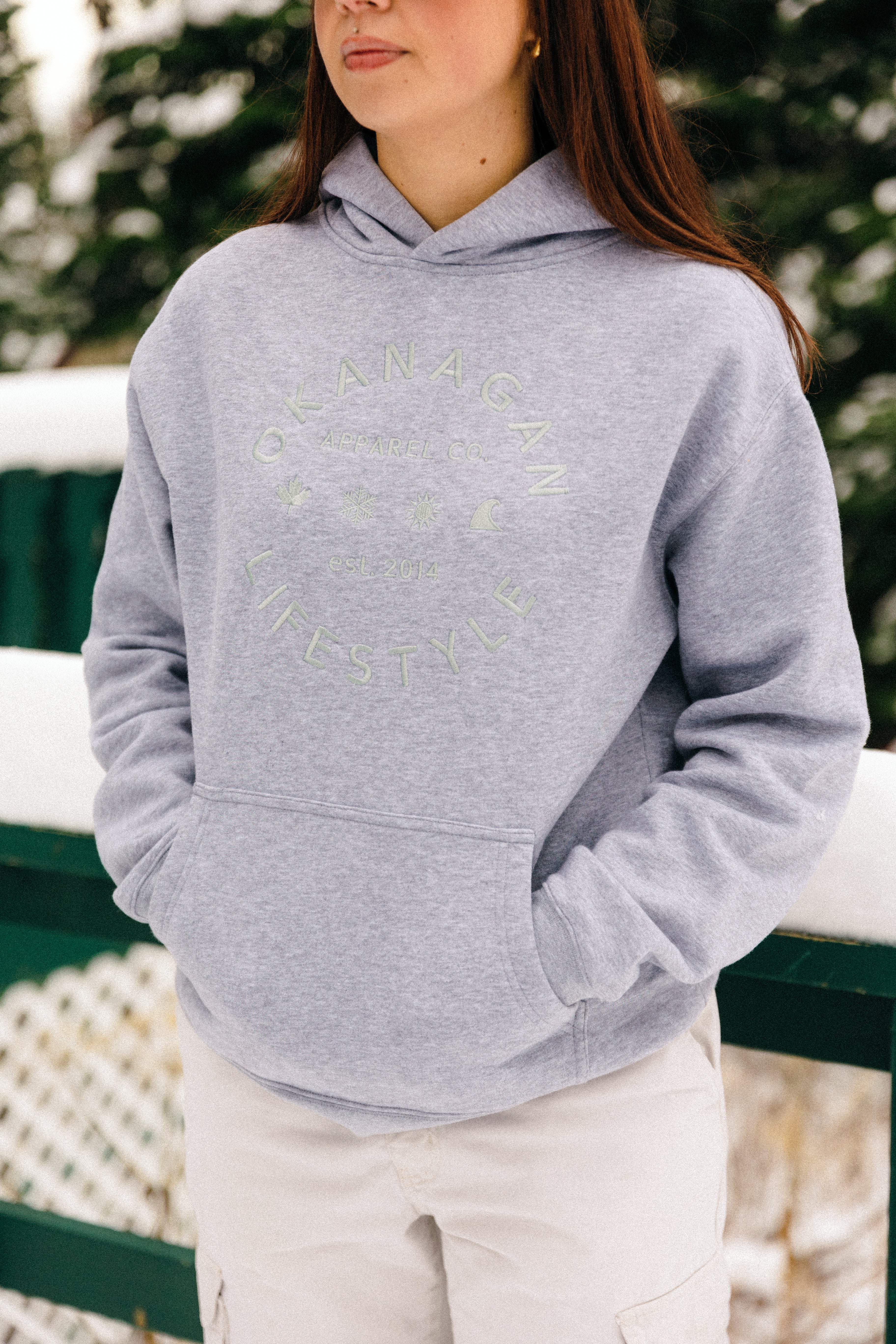 Grey Community Hoodie-2