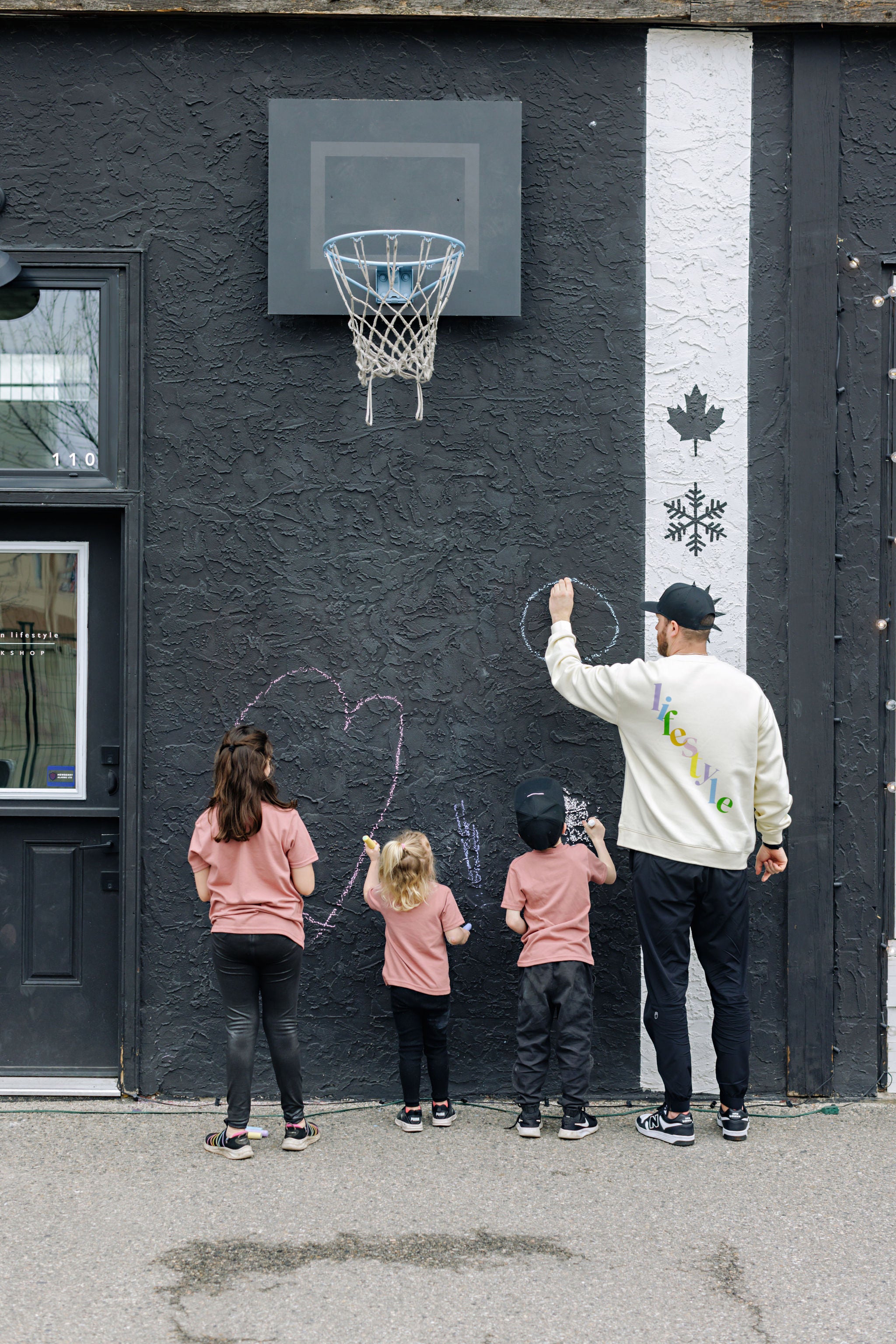 Okanagan Lifestyle Classic youth tee in a dusty rose color, easy to wear in any occasion