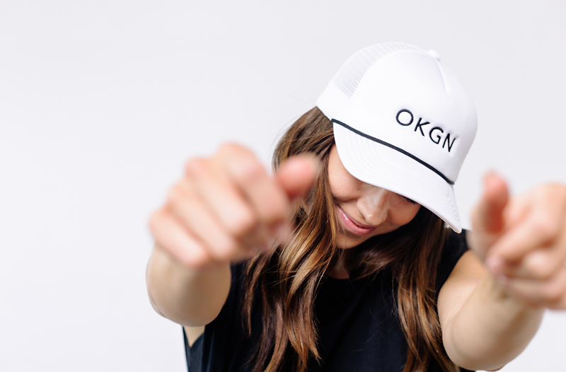 White OKGN Mesh