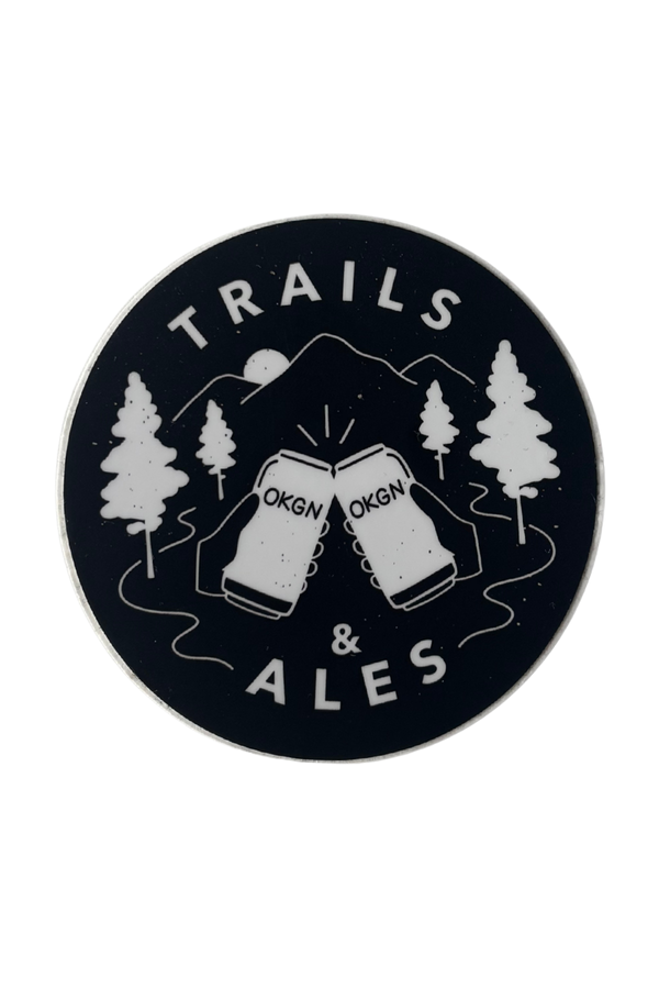 Trails and Ales Sticker