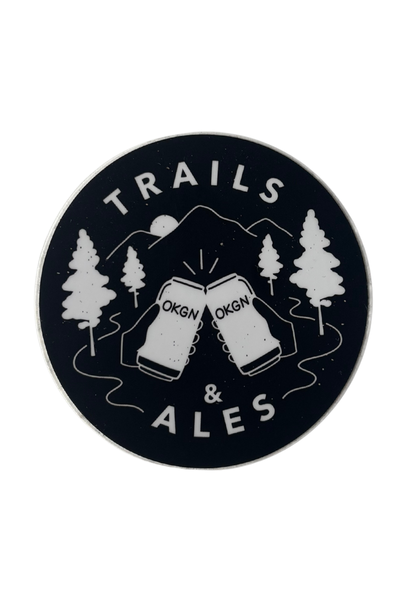 Trails and Ales Sticker