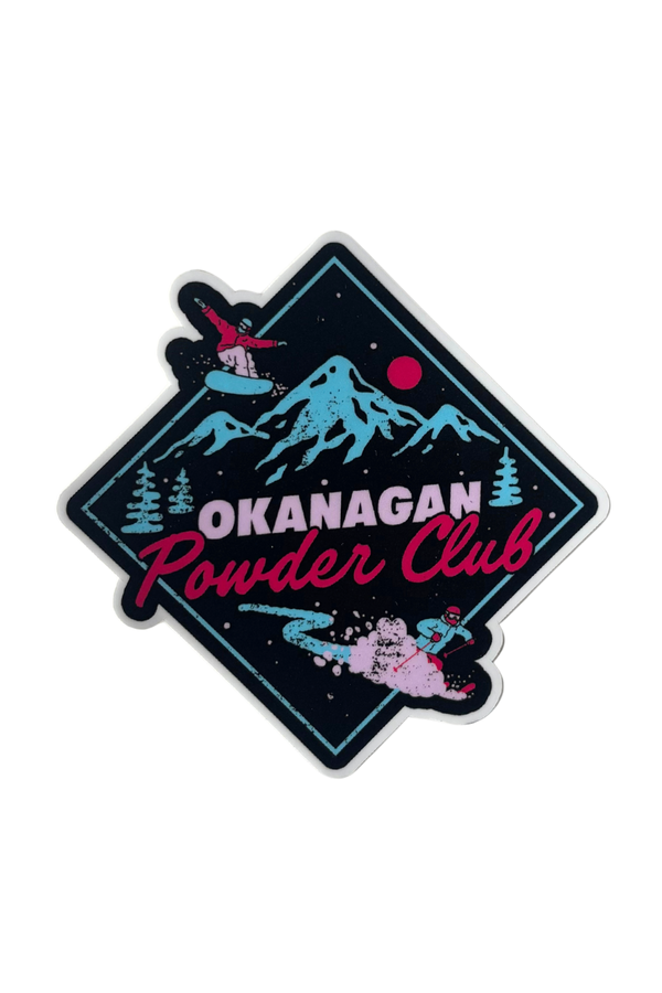 Okanagan Powder Club Sticker