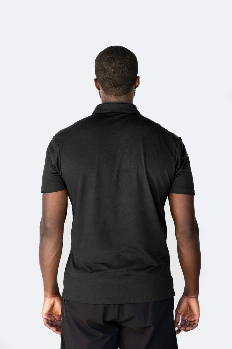 Black Bamboo Polo