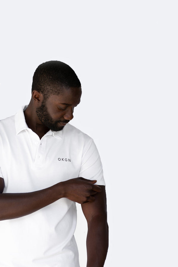 White Bamboo Polo