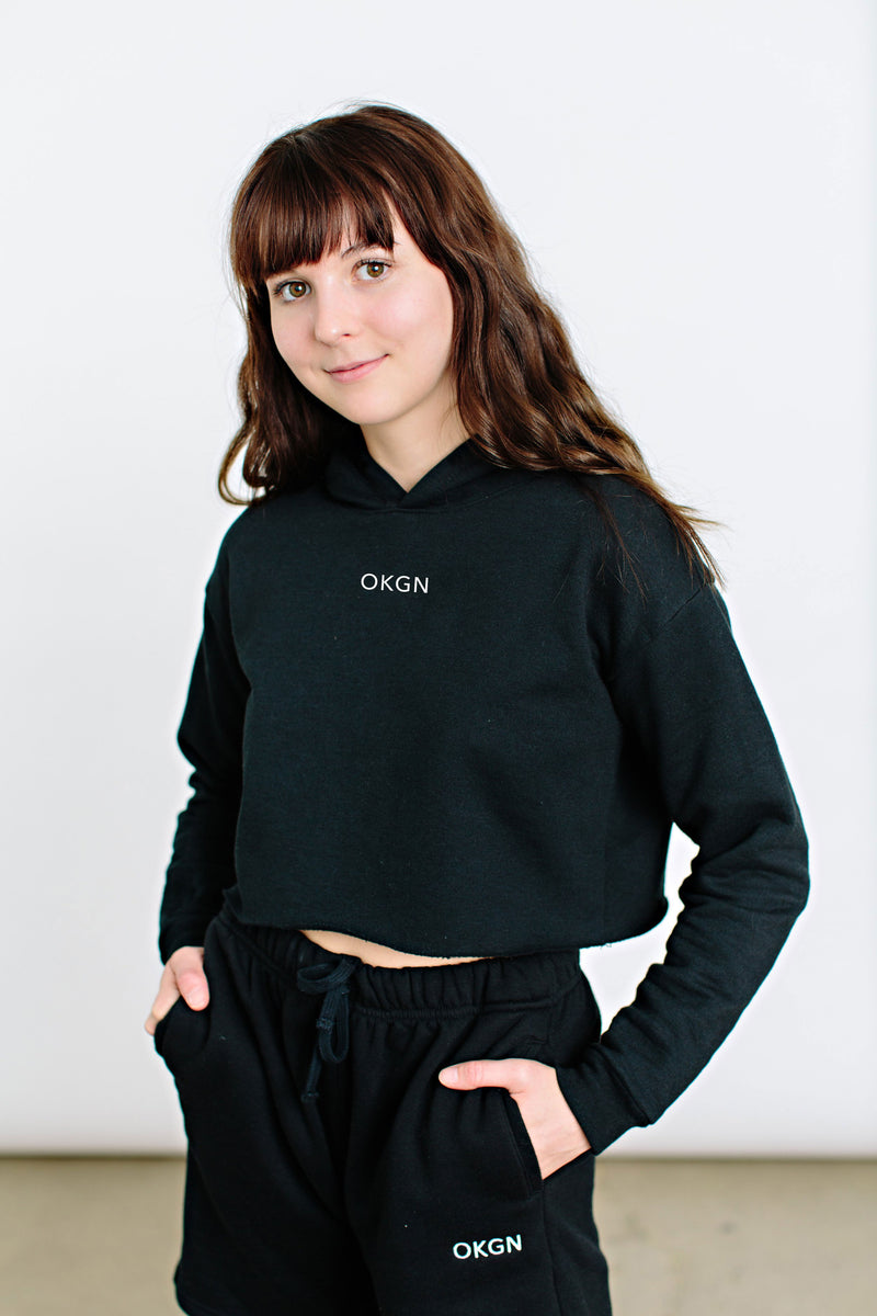 OKGN Cropped Hoodie