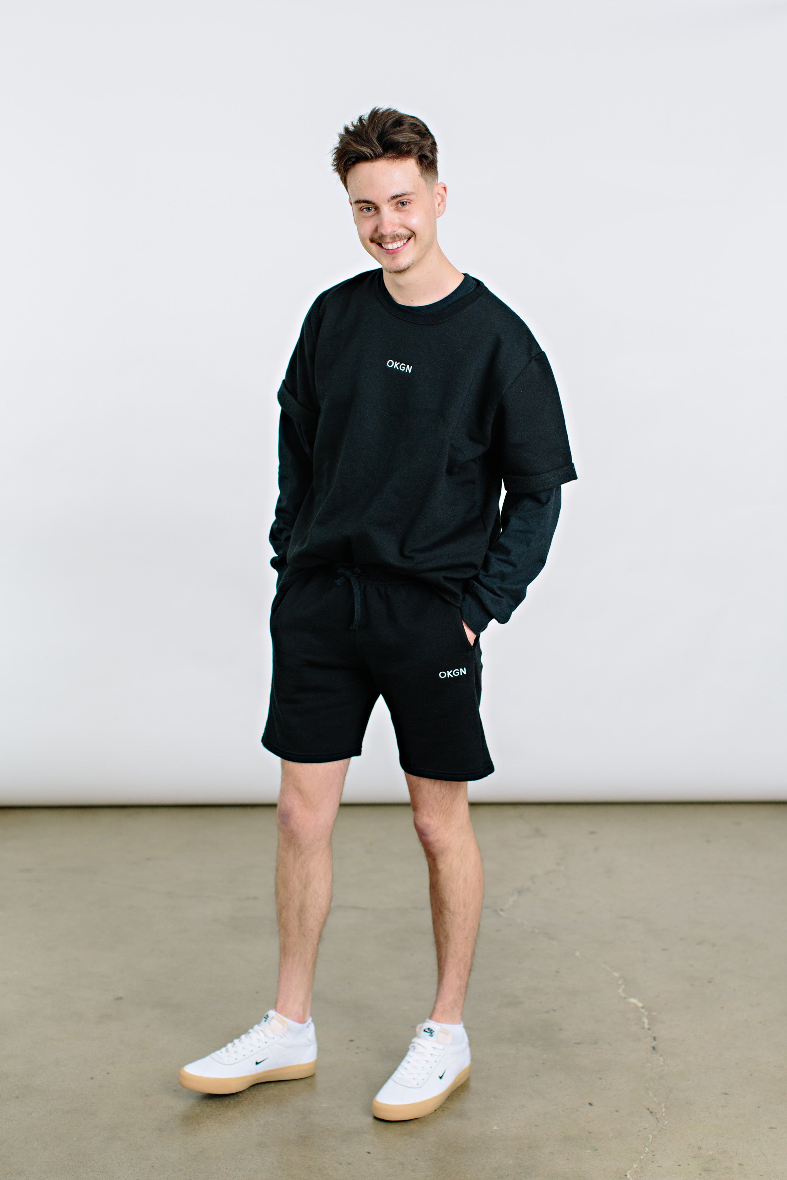OKGN Essential Sweatshort 8"-6