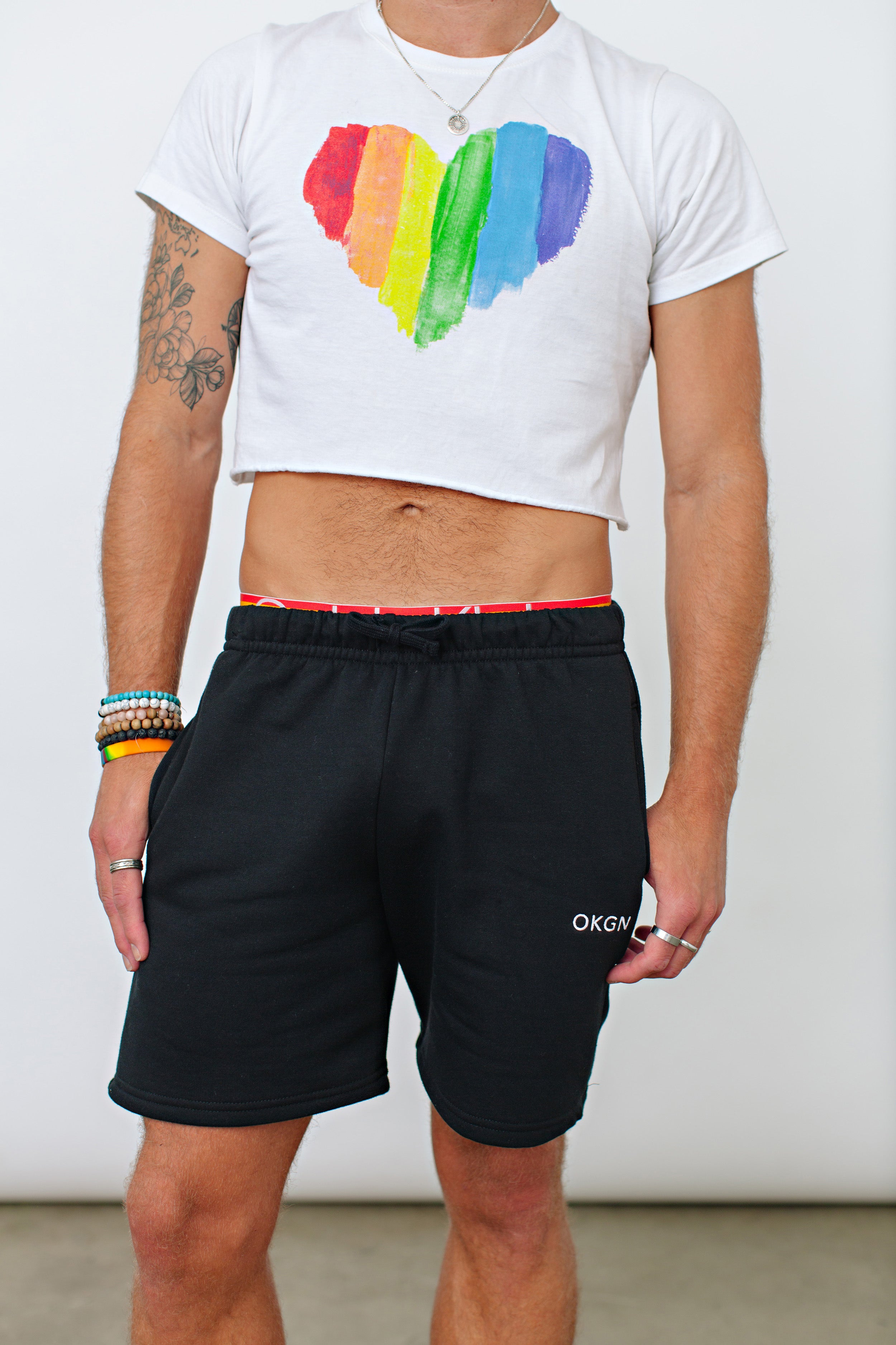 OKGN Essential Sweatshort 8"-5