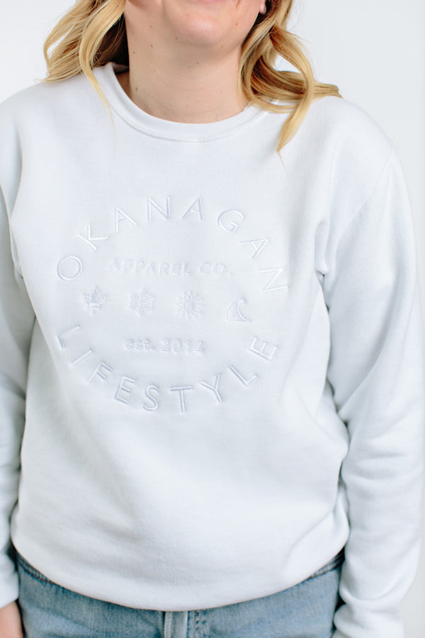 Community Crewneck White