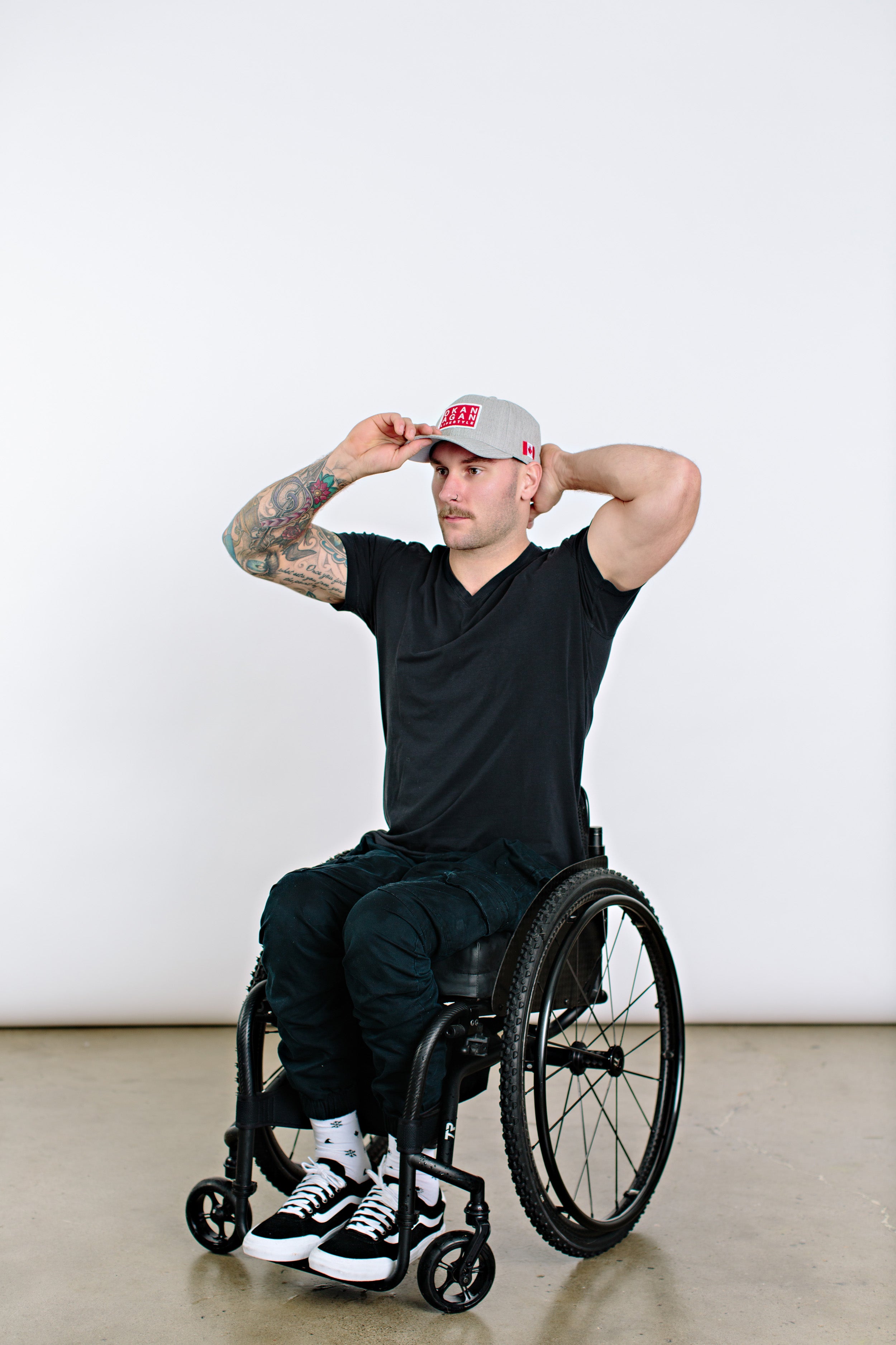 Mainstreet Grey Snapback-3