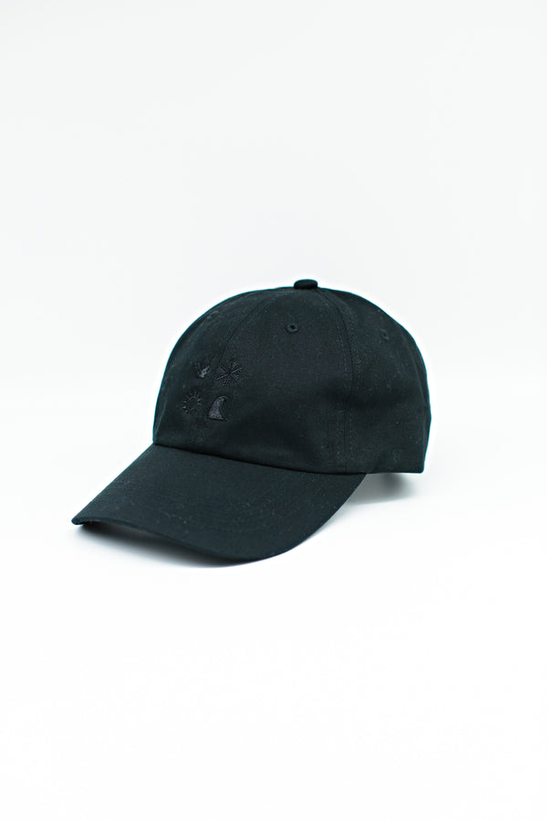 The Mike Ballcap - Black on Black