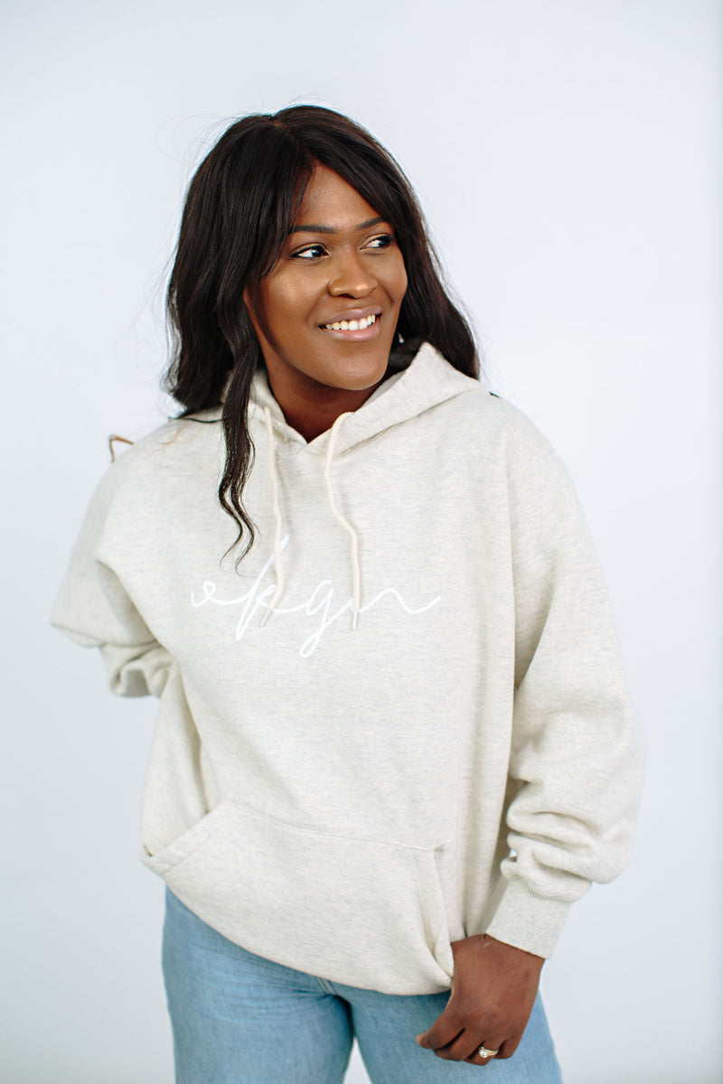 OKGN Cursive Hoodie