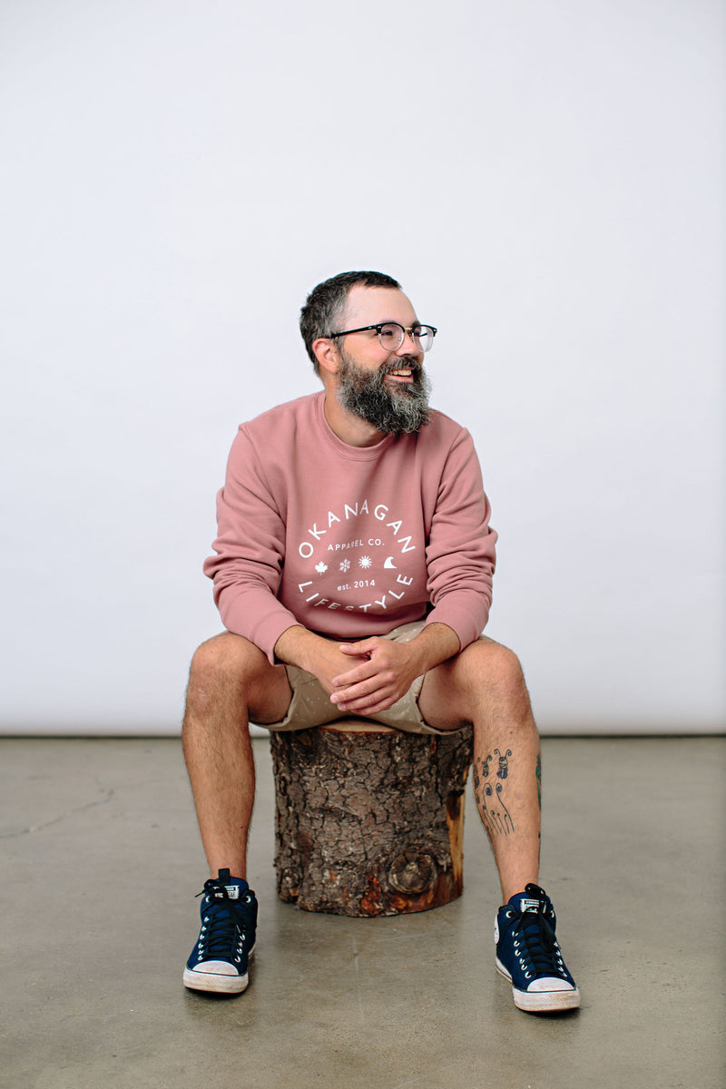 Community Crewneck Dusty Rose