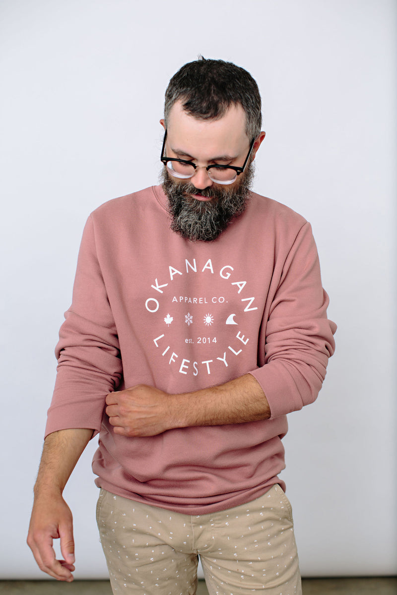 Community Crewneck Dusty Rose