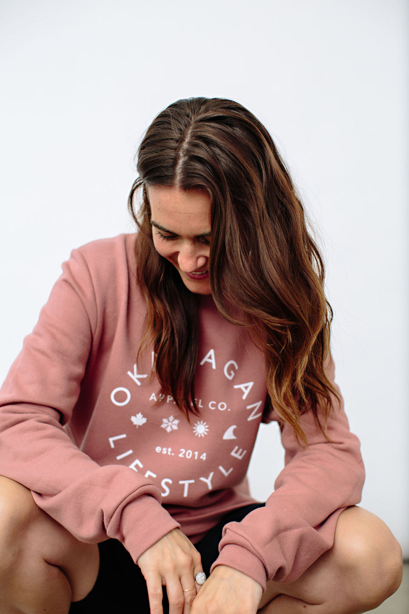 Community Crewneck Dusty Rose