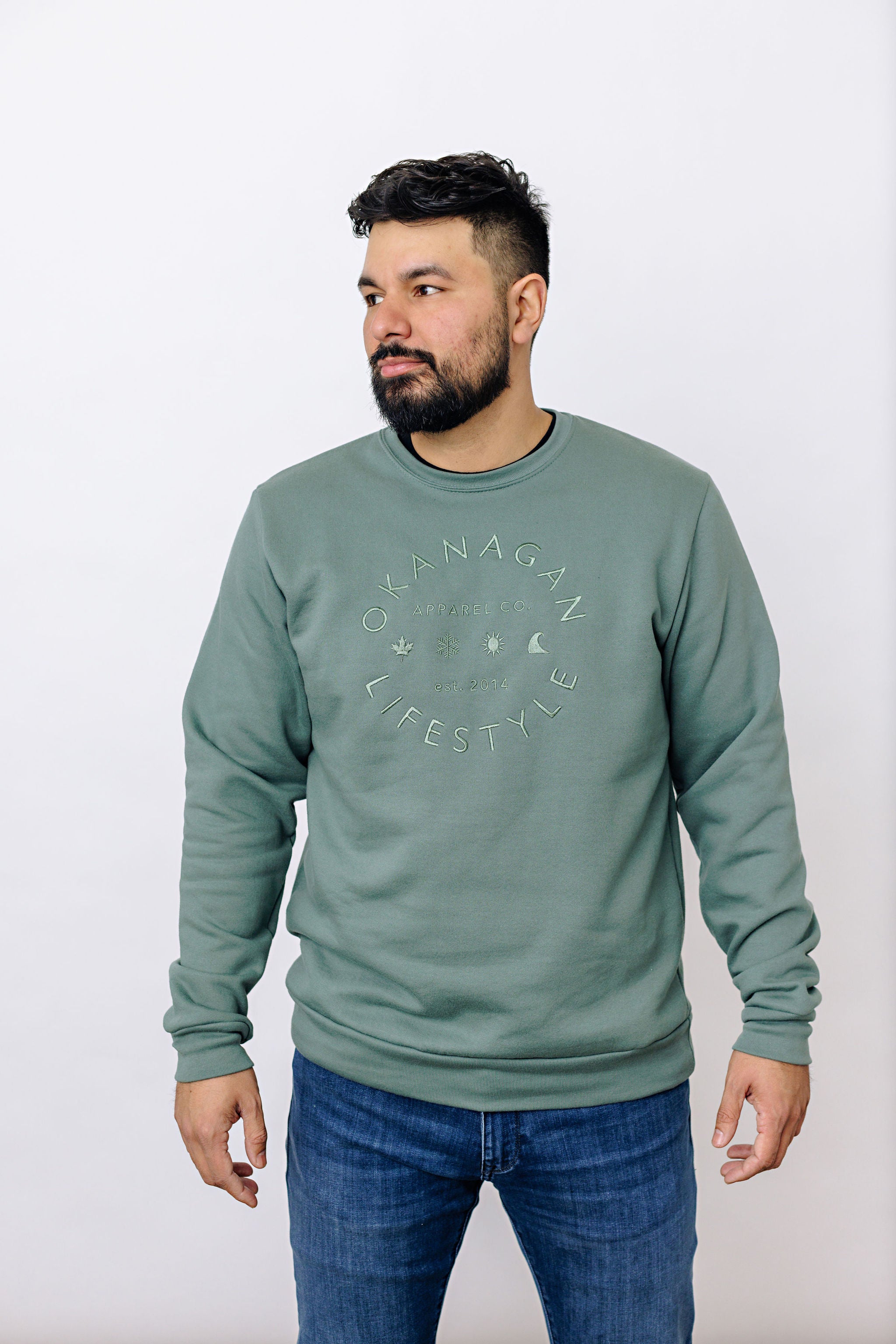 Sage Classic Crewneck-4