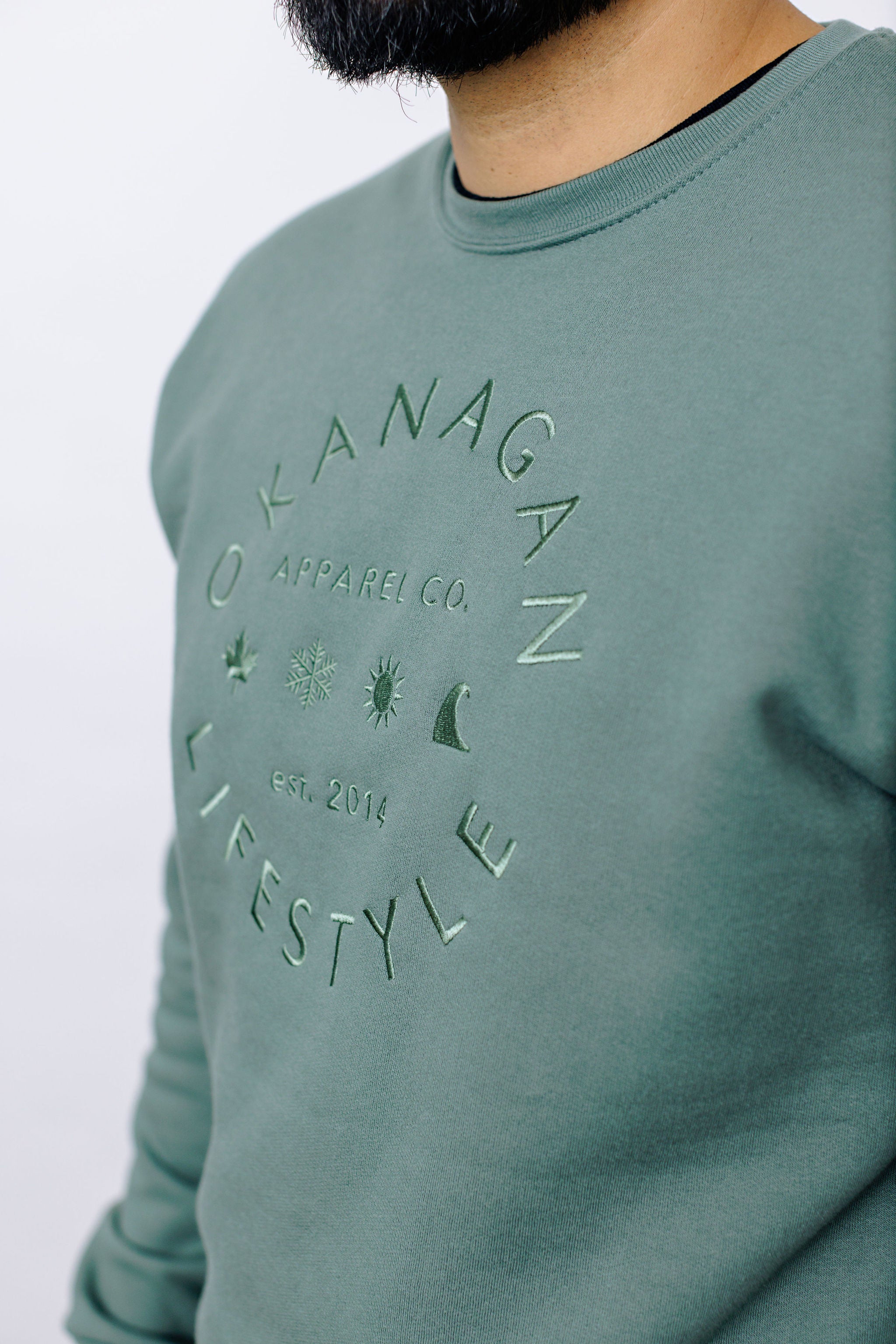 Sage Classic Crewneck-5
