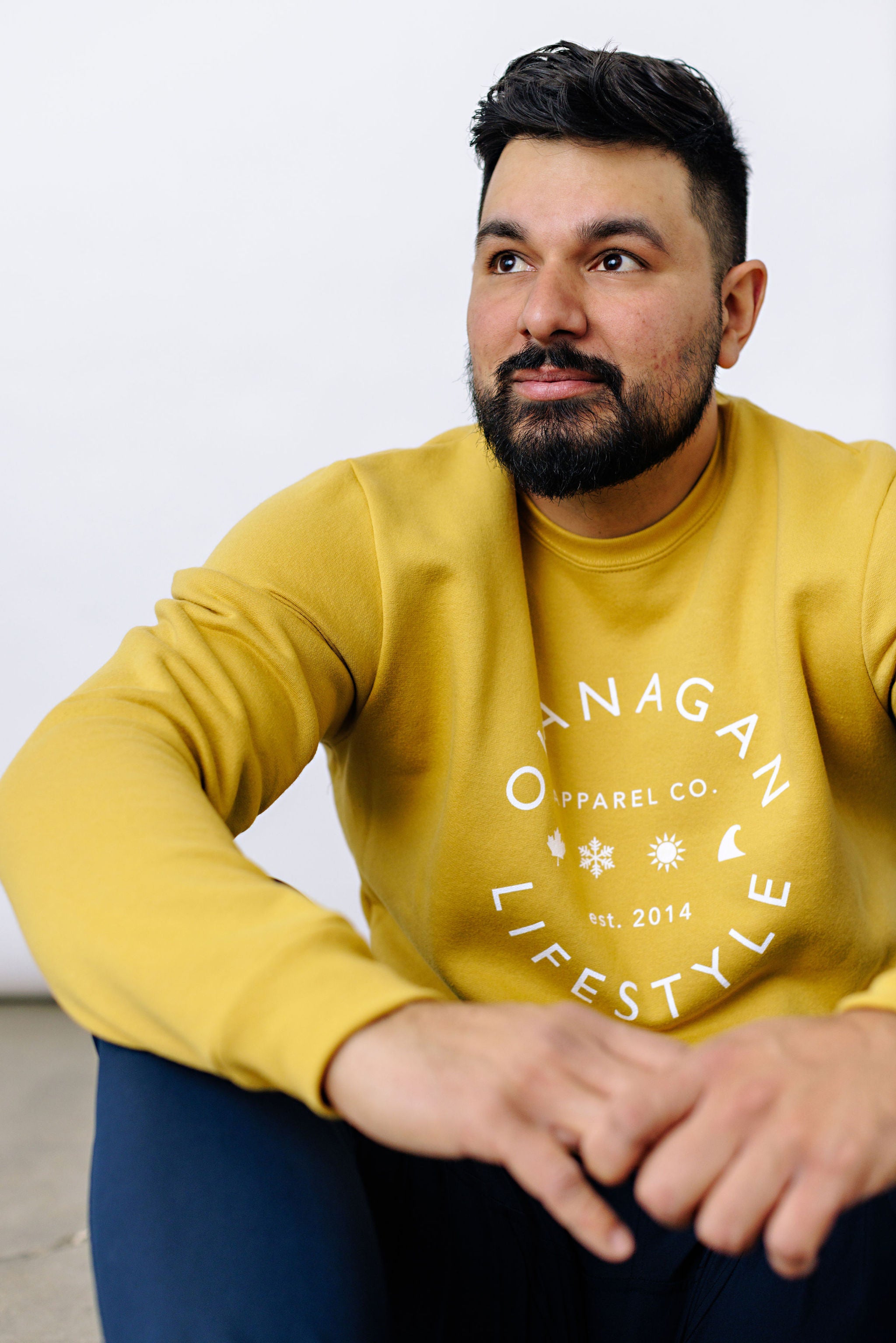 Mustard Community Crewneck-3