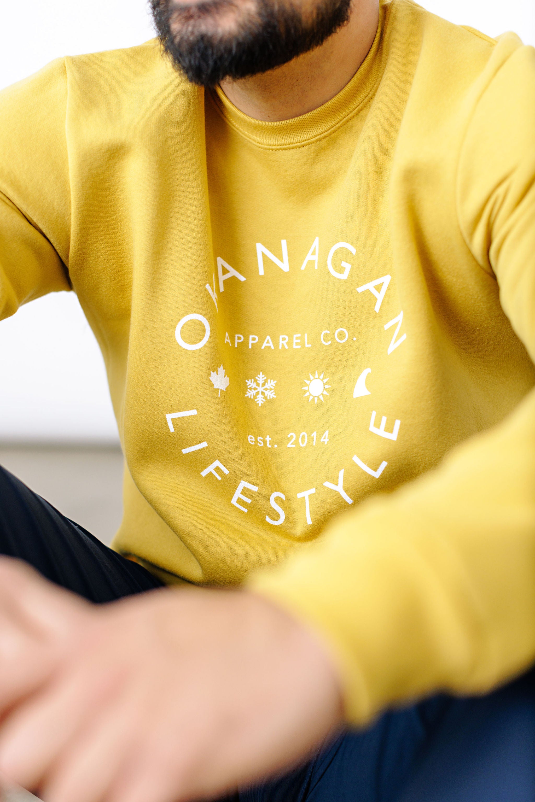 Mustard Community Crewneck-4