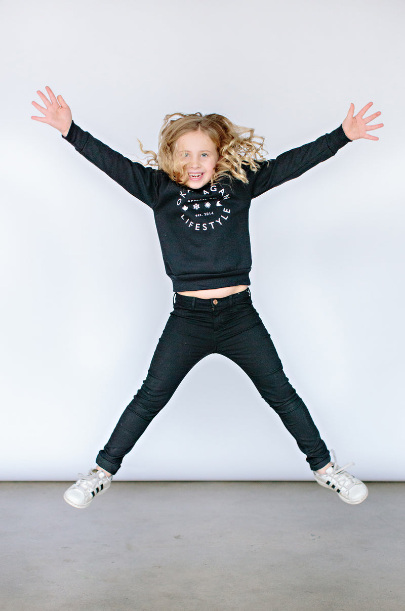 Community Crewneck Youth Black