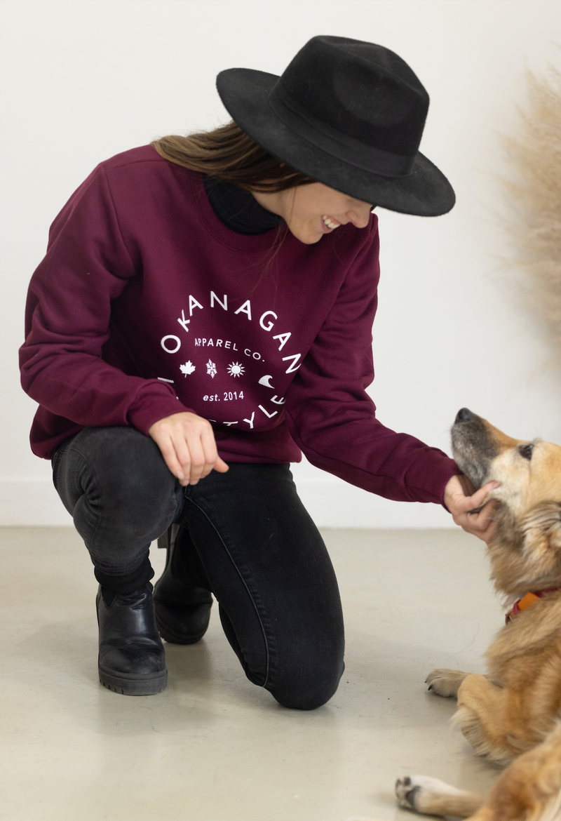 Community Crewneck Maroon